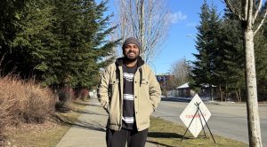 Photo of aslam enjoying in outdoor